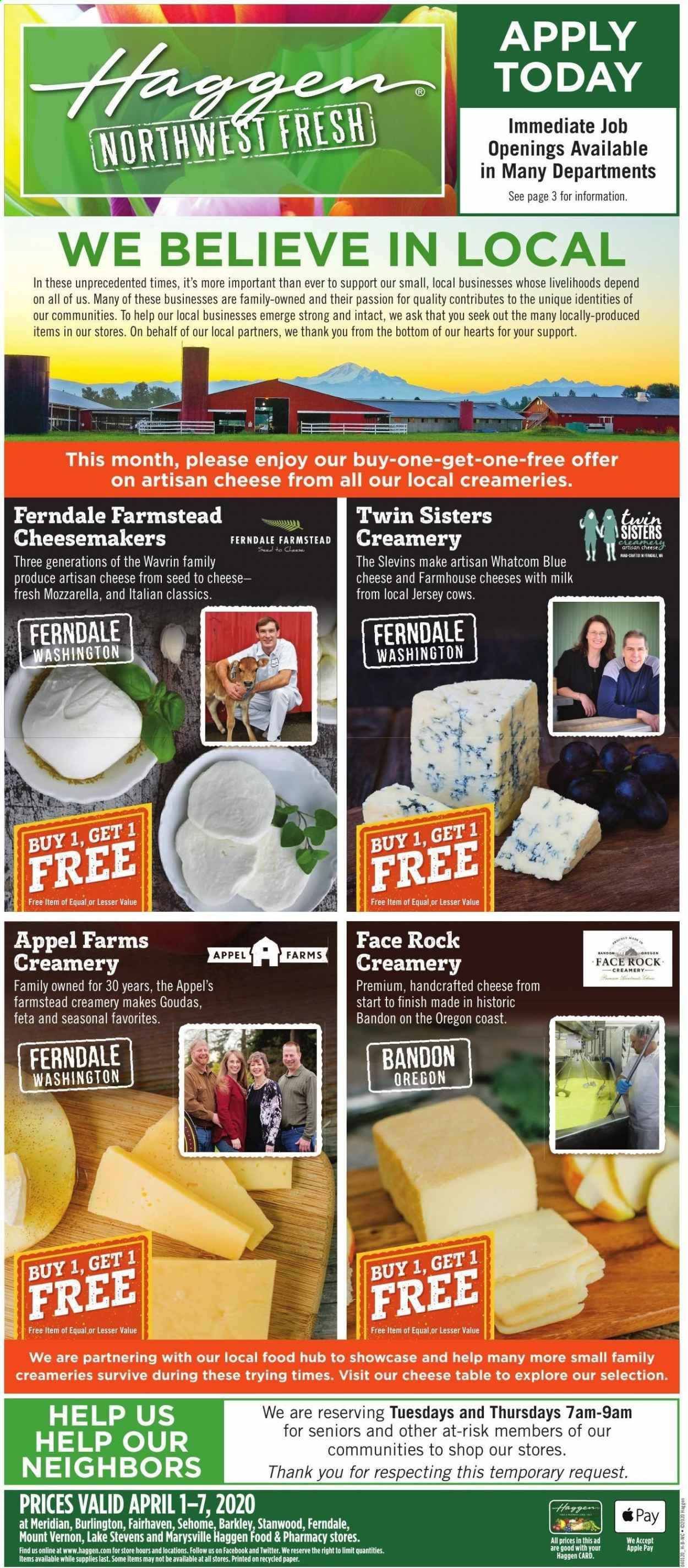 Haggen Weekly Ad & Flyer April 1 to 7