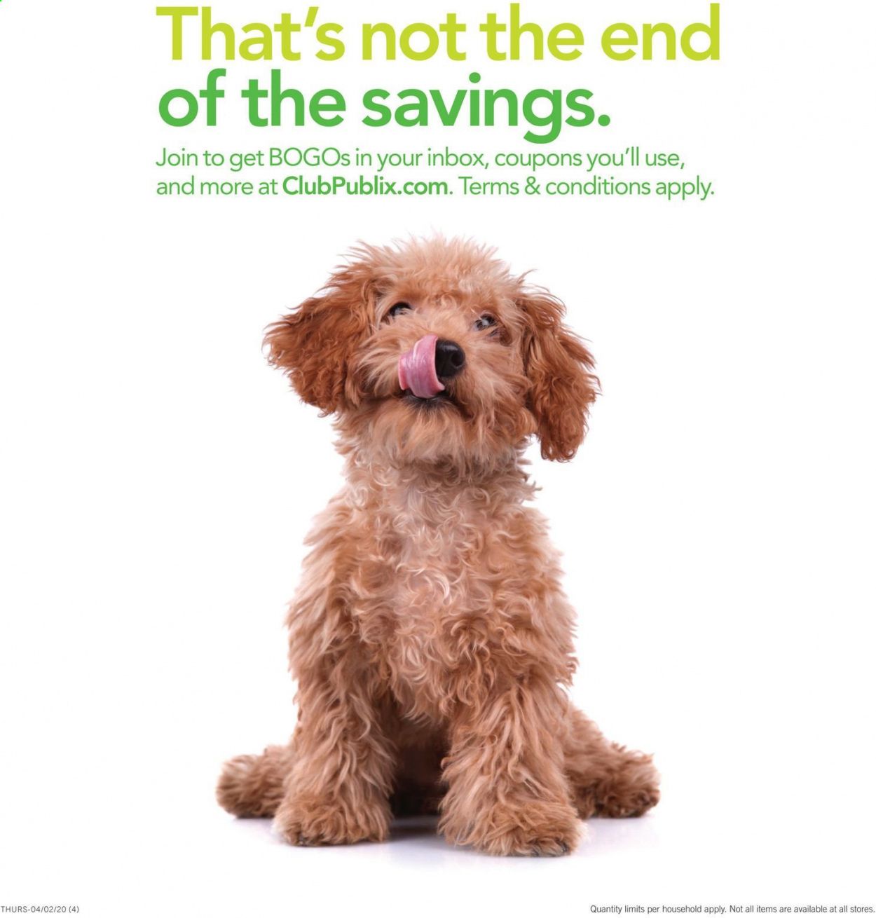 Publix Weekly Ad & Flyer April 2 to 11