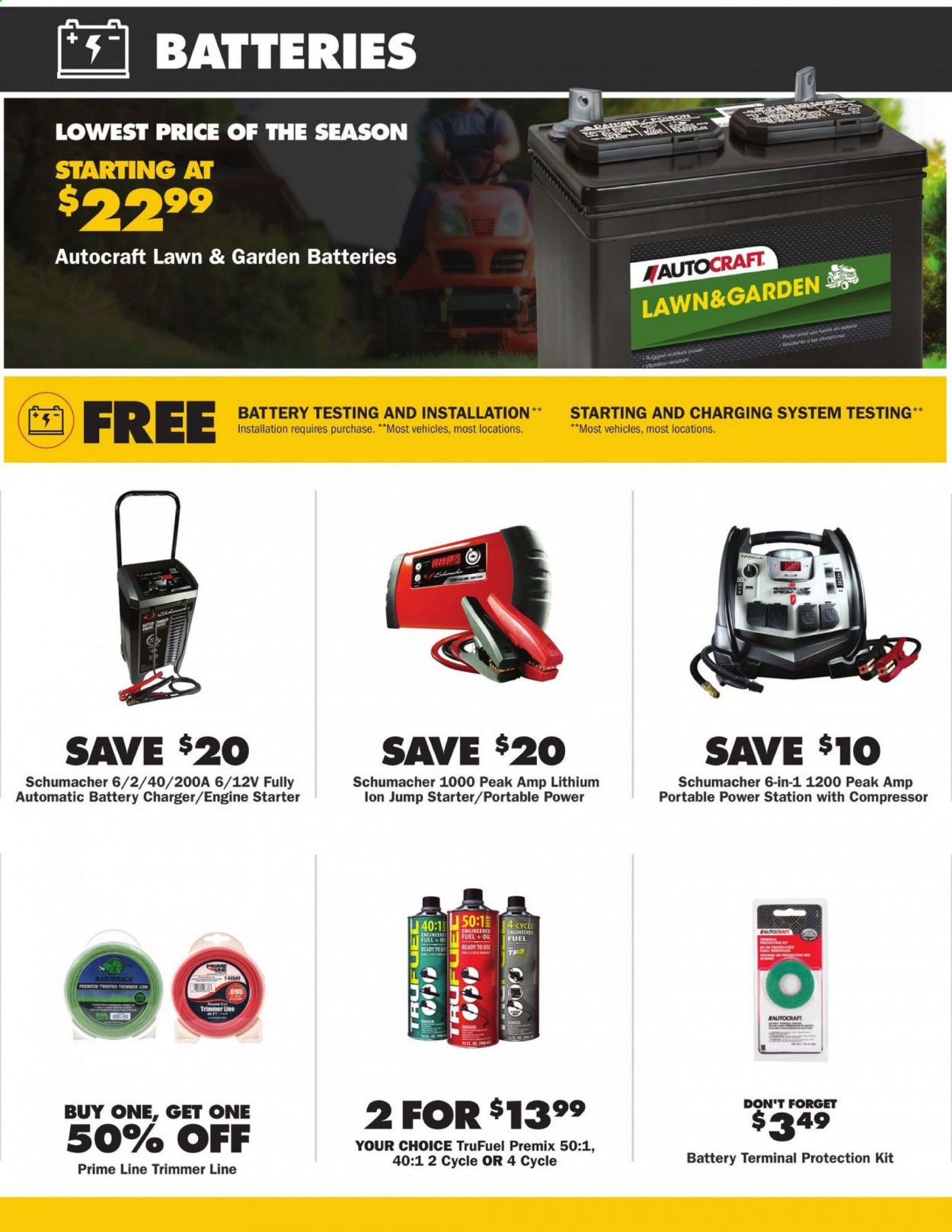 Advance Auto Parts Weekly Ad & Flyer April 2 to 29