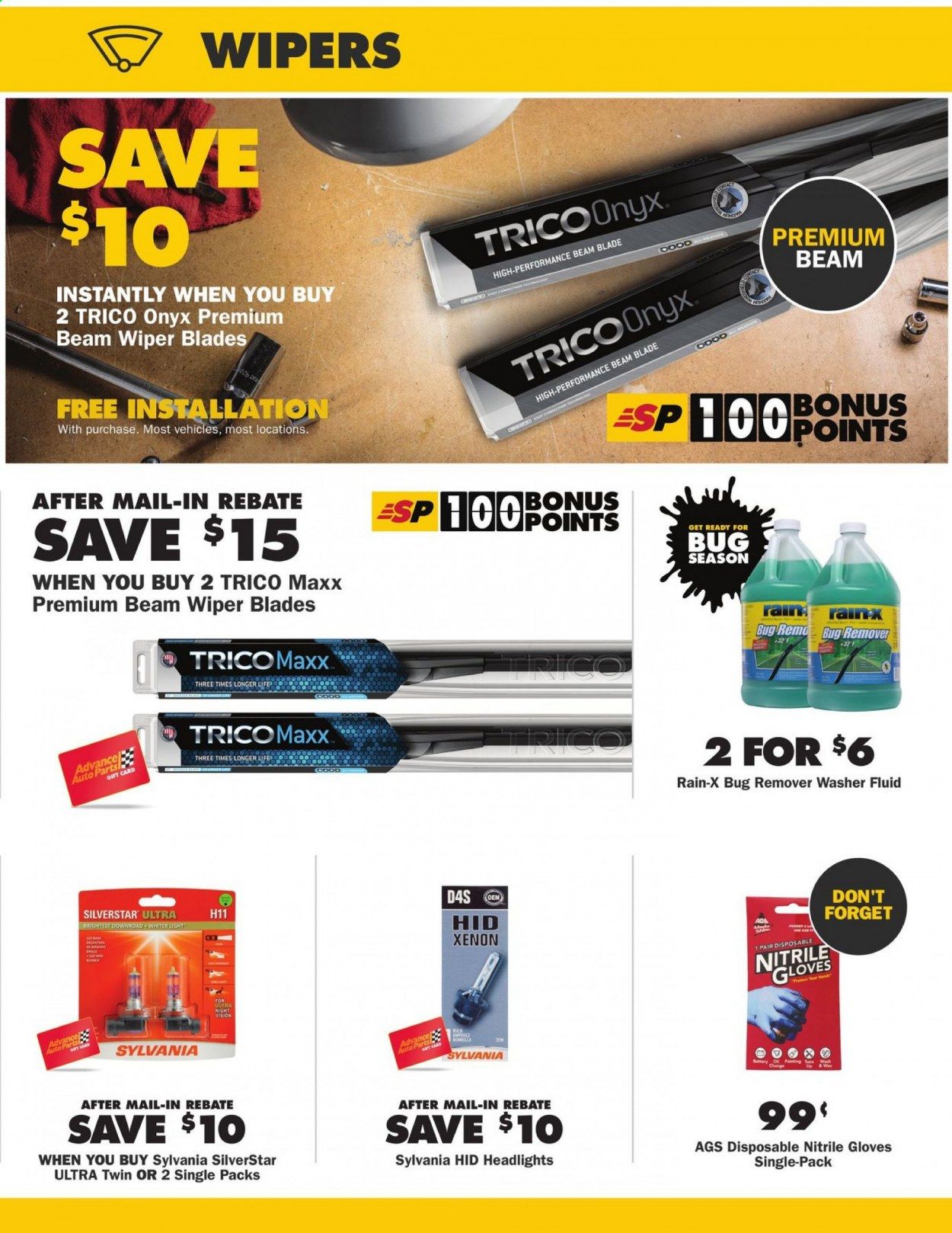 Advance Auto Parts Weekly Ad & Flyer April 2 to 29