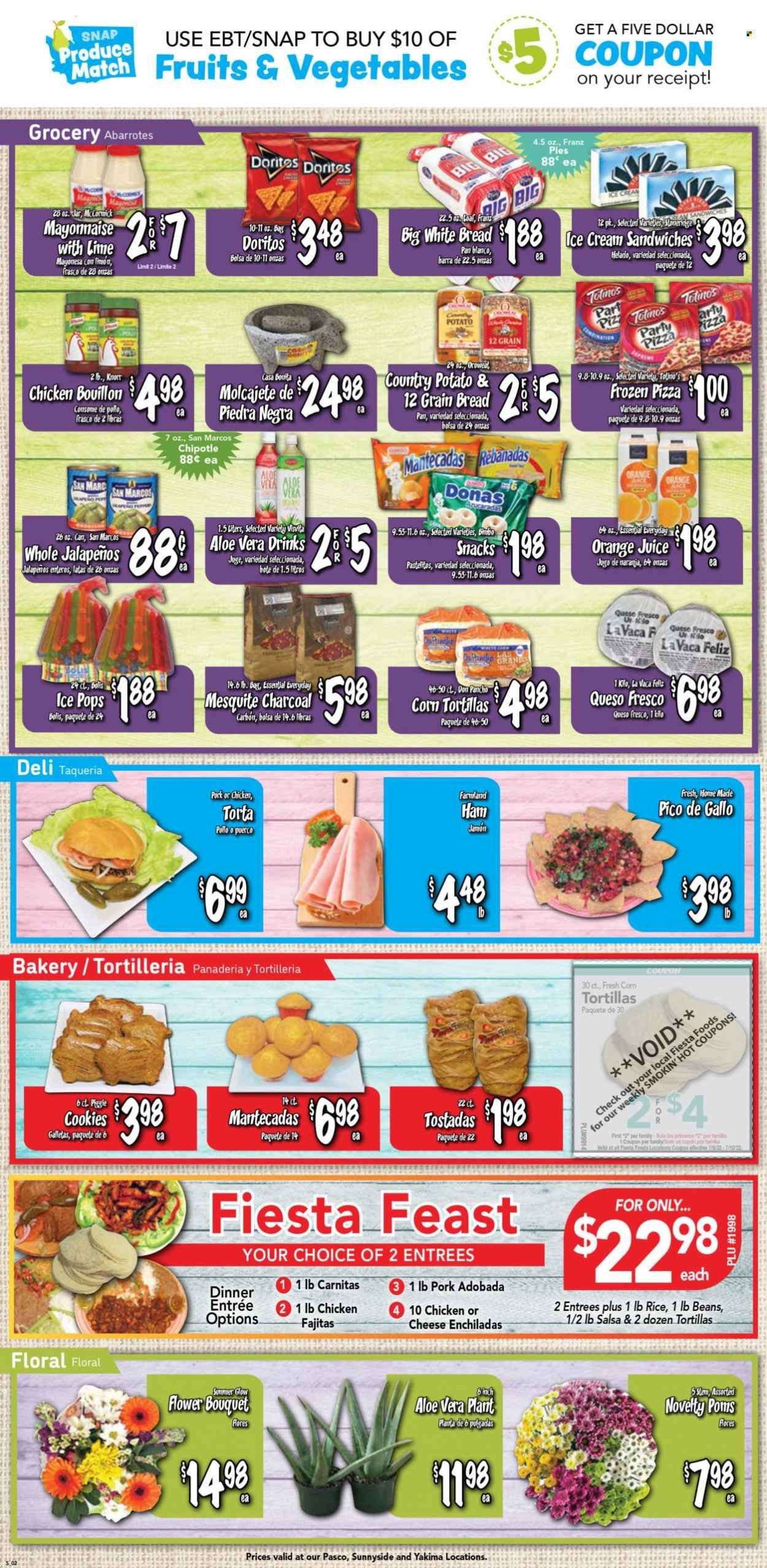 Fiesta Foods SuperMarkets (WA) Weekly Ad Flyer July 6 to July 13