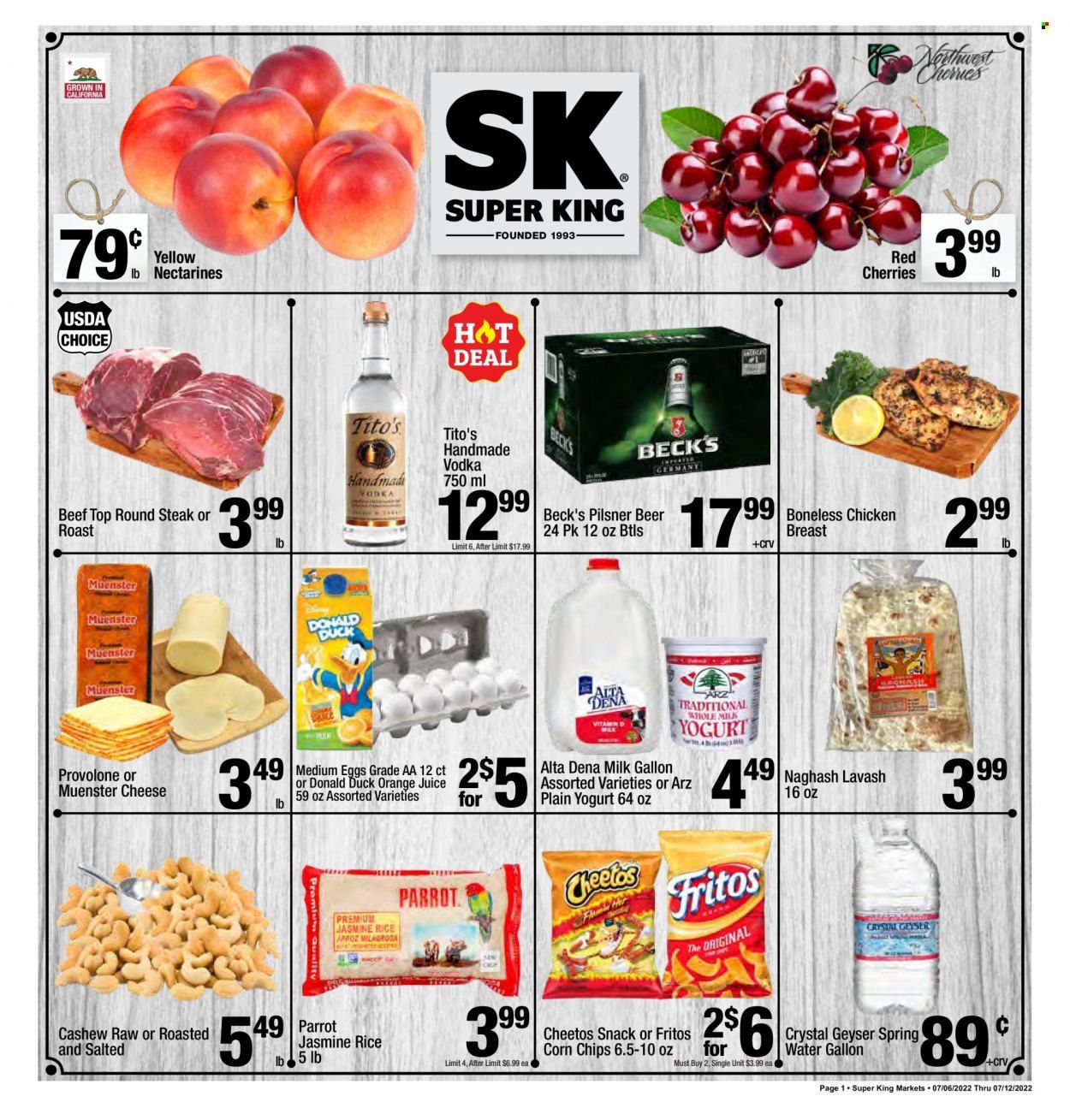 Super King Markets (CA) Weekly Ad Flyer July 6 to July 13
