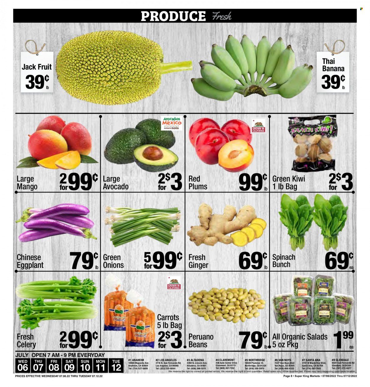 Super King Markets (CA) Weekly Ad Flyer July 6 to July 13