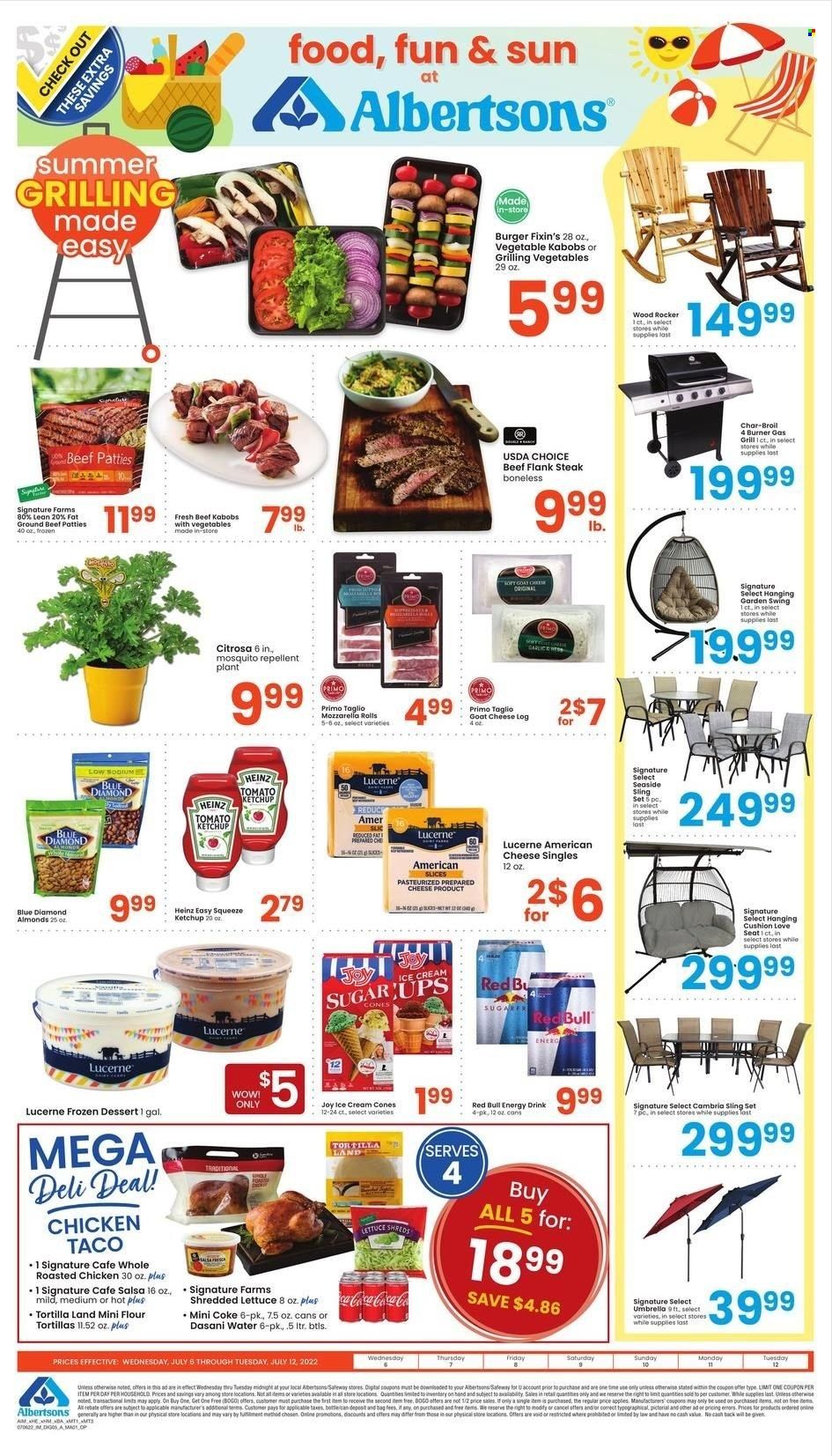 Albertsons (CA, ID, LA, MT, OR, TX, WA) Weekly Ad Flyer July 6 to July 13
