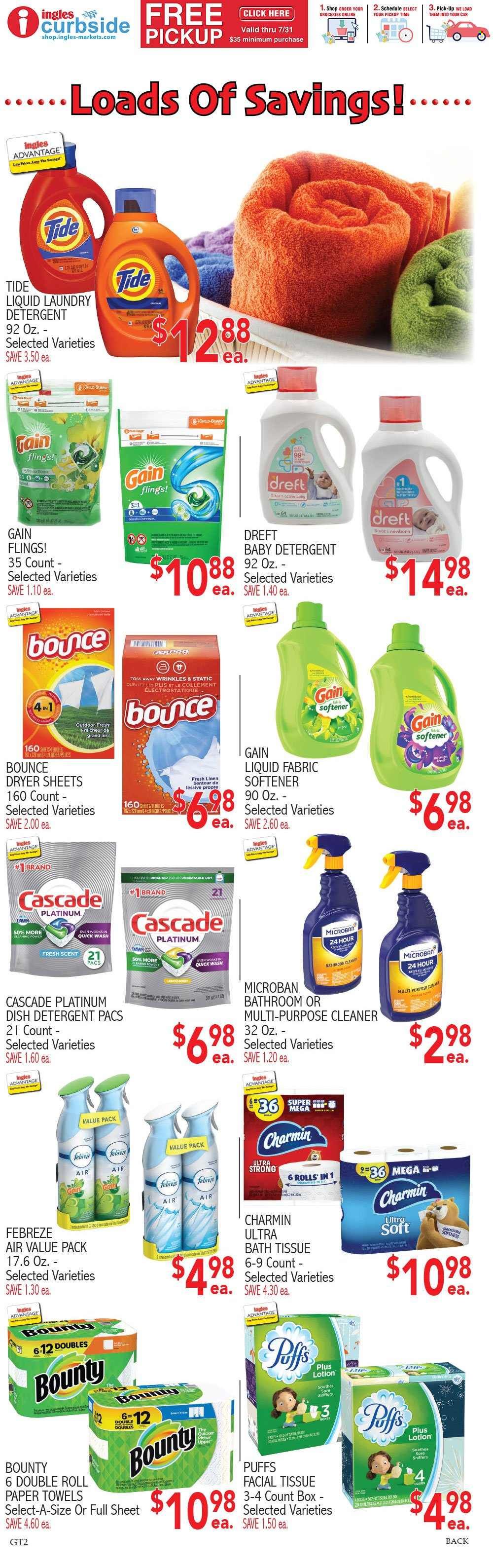 Ingles (GA, NC, SC, TN) Weekly Ad Flyer July 6 to July 13