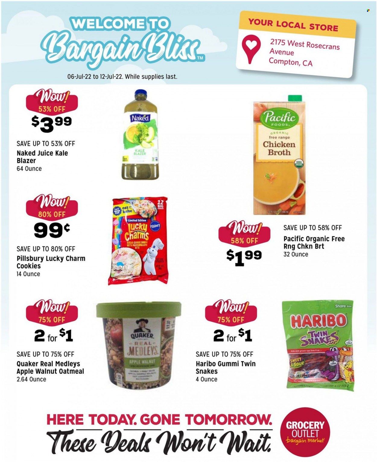 Grocery Outlet (CA, ID, OR, PA, WA) Weekly Ad Flyer July 6 to July 13