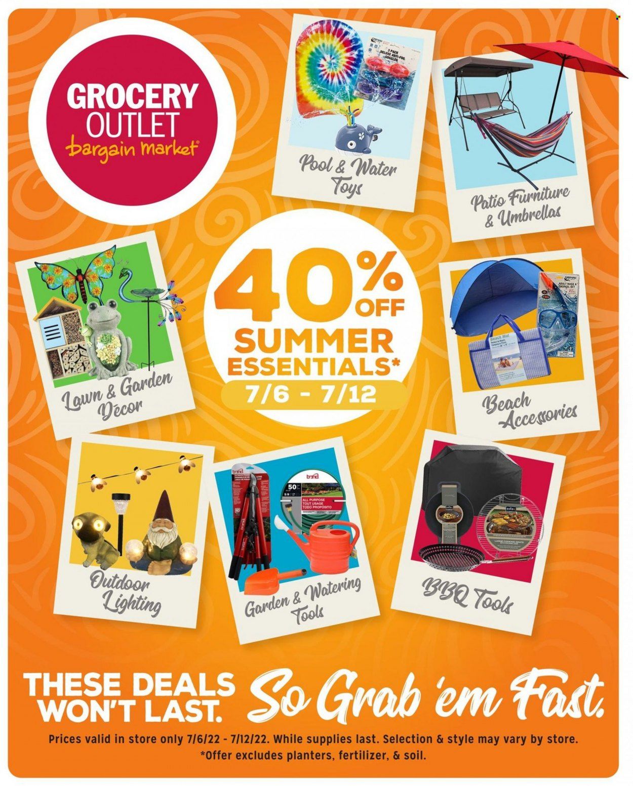 Grocery Outlet (CA, ID, OR, PA, WA) Weekly Ad Flyer July 6 to July 13