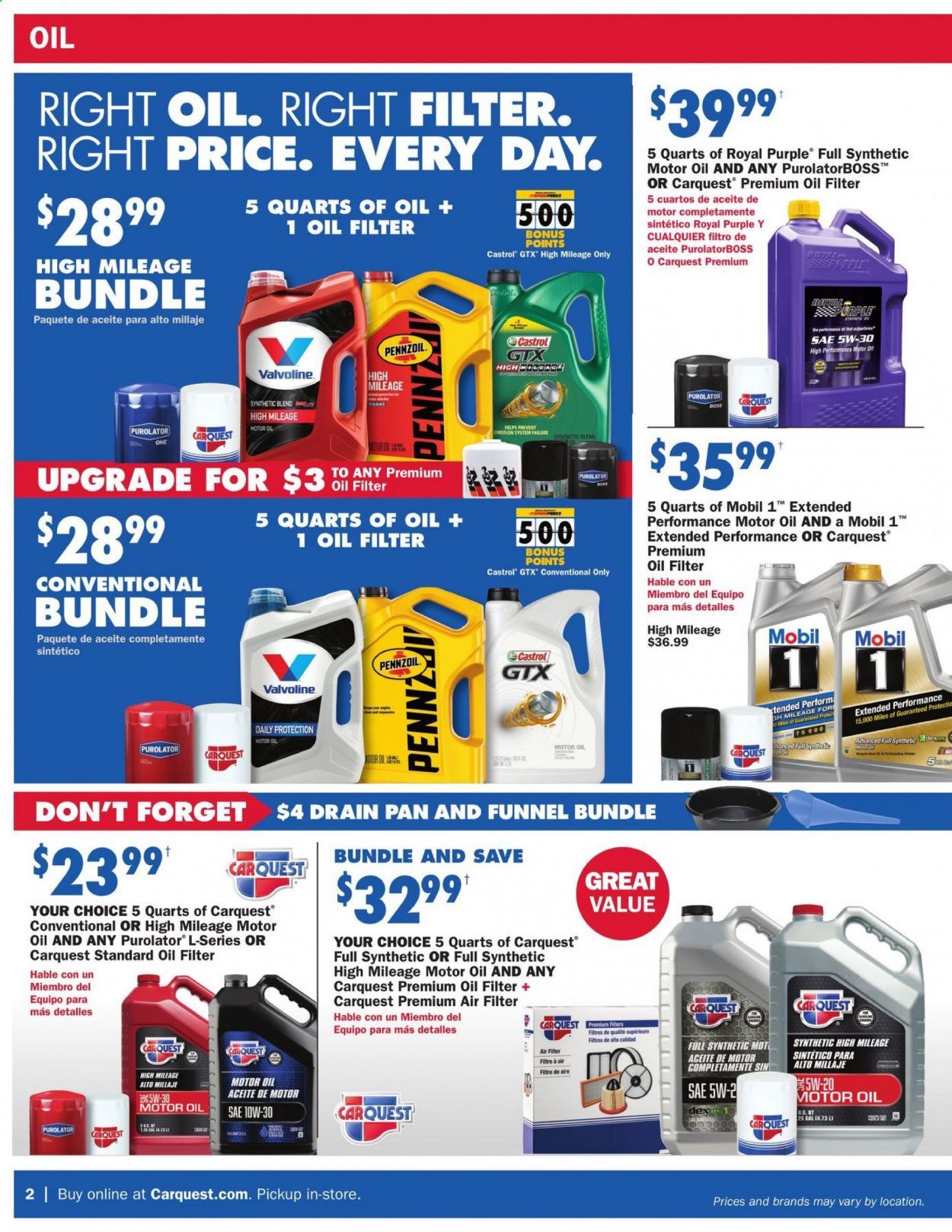 Car Quest Weekly Ad & Flyer April 2 to 29
