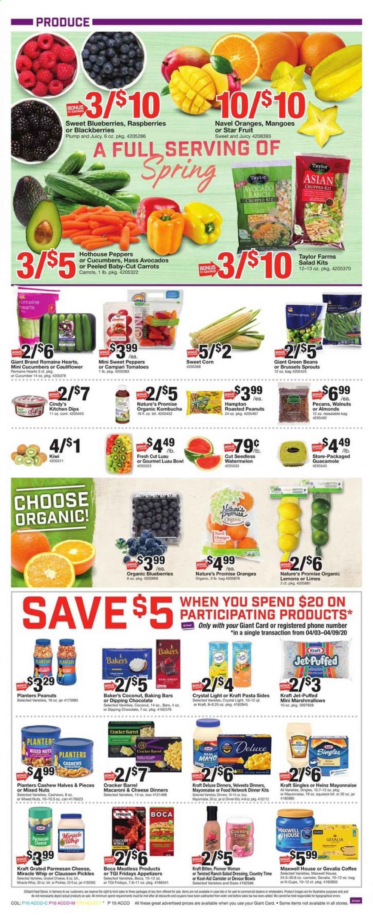 Giant Food Weekly Ad & Flyer April 3 to 9