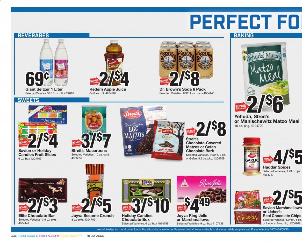 Giant Food Weekly Ad & Flyer April 3 to 9