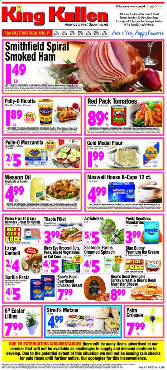 King Kullen Weekly Ad & Flyer April 3 to 9