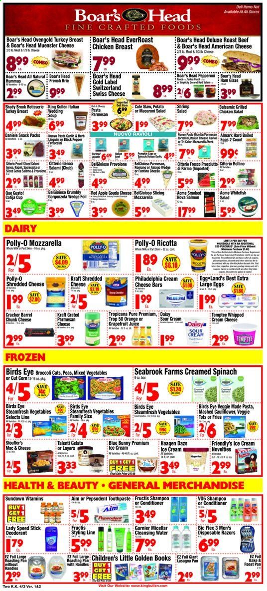 King Kullen Weekly Ad & Flyer April 3 to 9