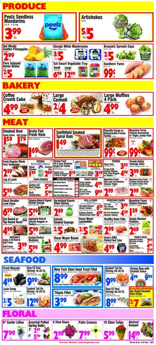 King Kullen Weekly Ad & Flyer April 3 to 9