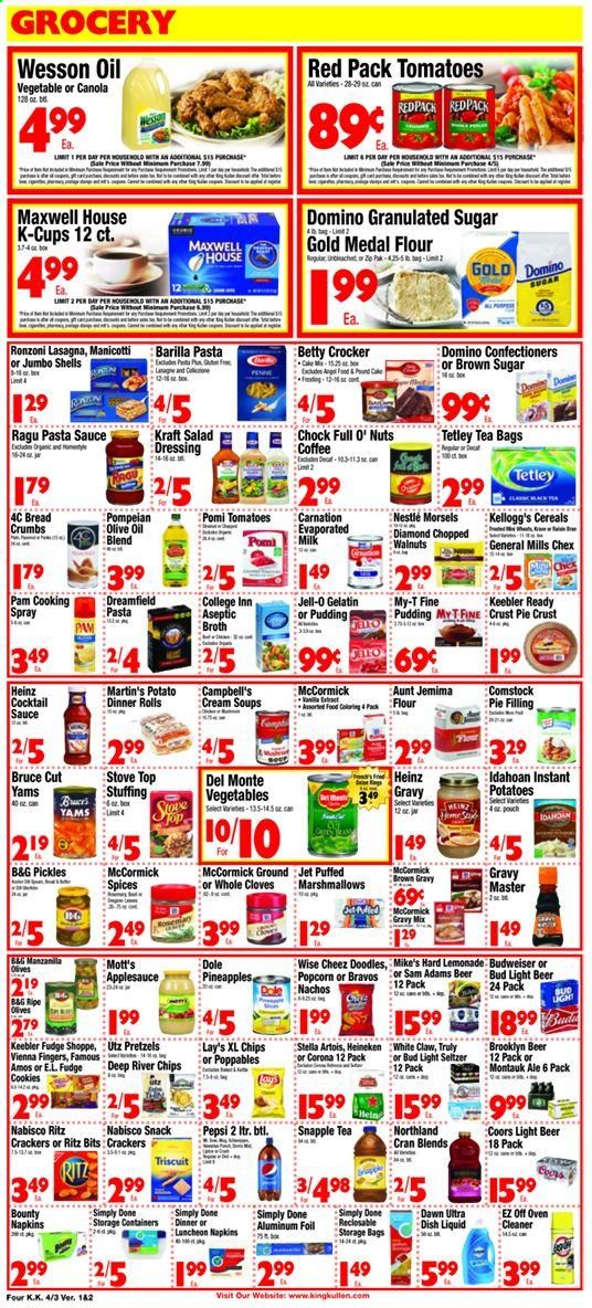 King Kullen Weekly Ad & Flyer April 3 to 9
