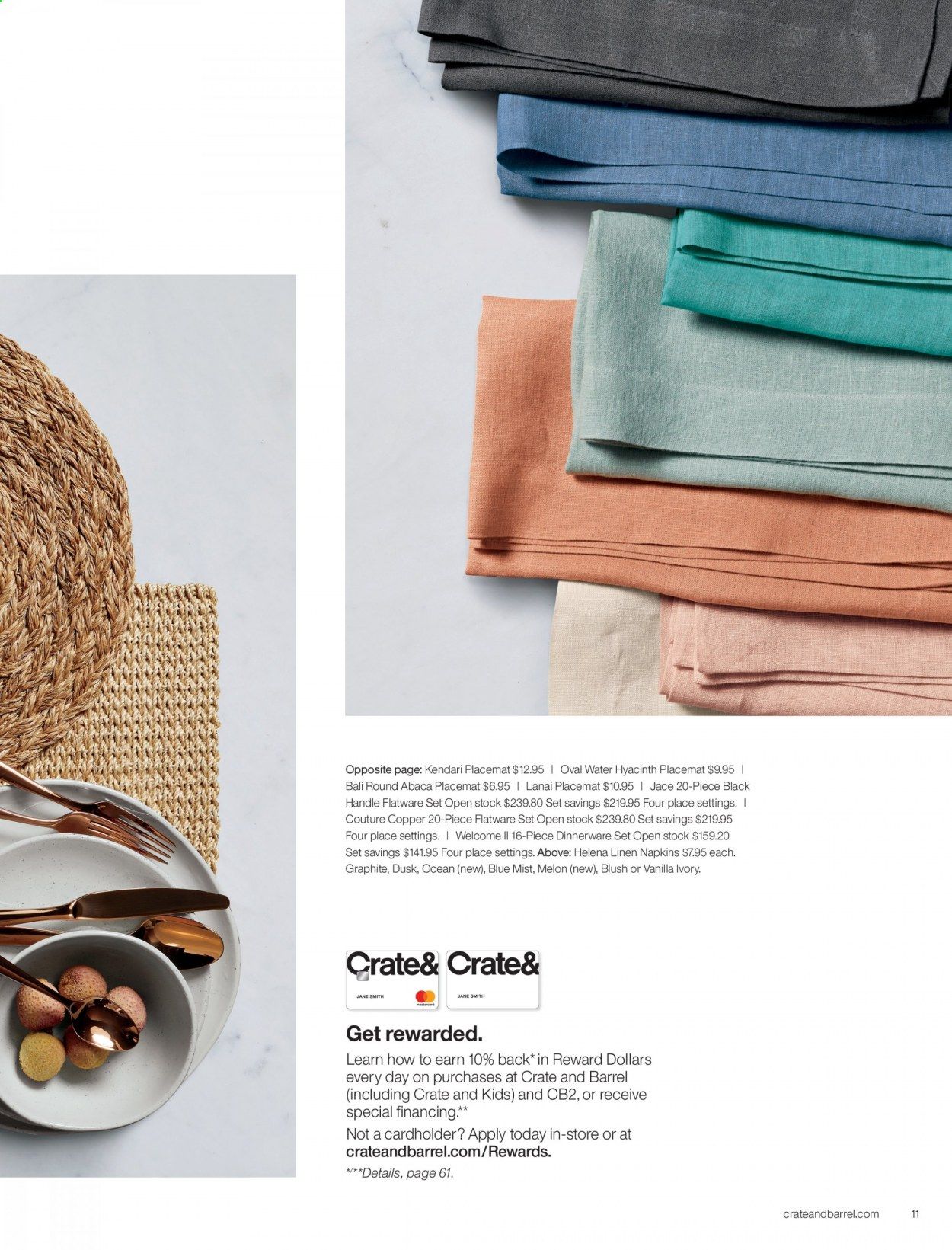 Crate & Barrel Weekly Ad & Flyer April 2 to 16