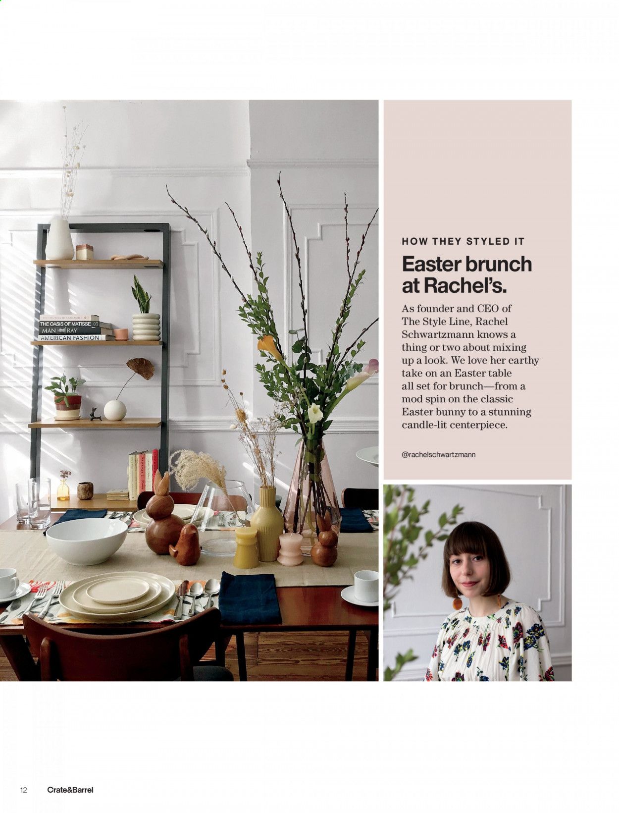 Crate & Barrel Weekly Ad & Flyer April 2 to 16