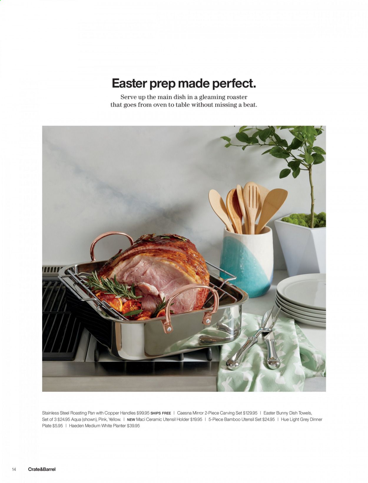 Crate & Barrel Weekly Ad & Flyer April 2 to 16
