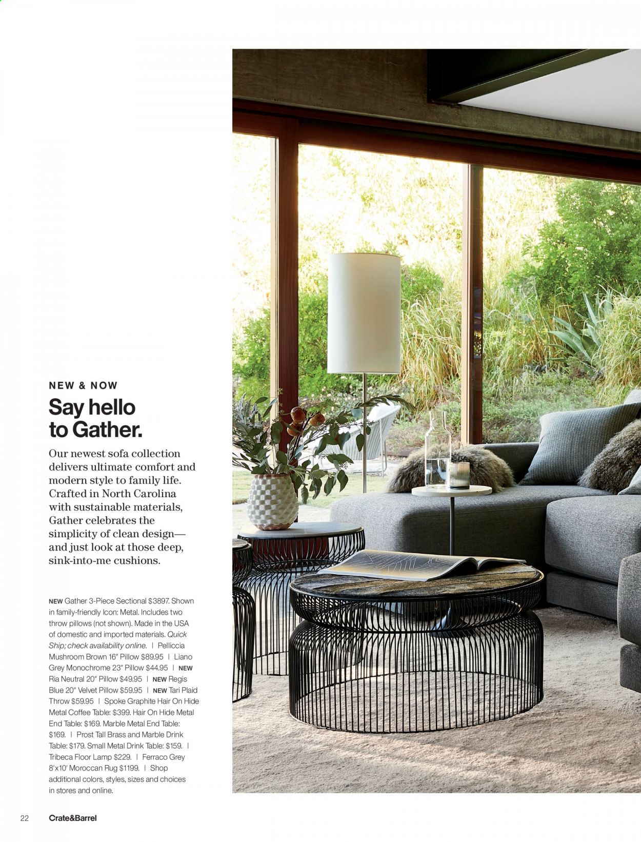 Crate & Barrel Weekly Ad & Flyer April 2 to 16