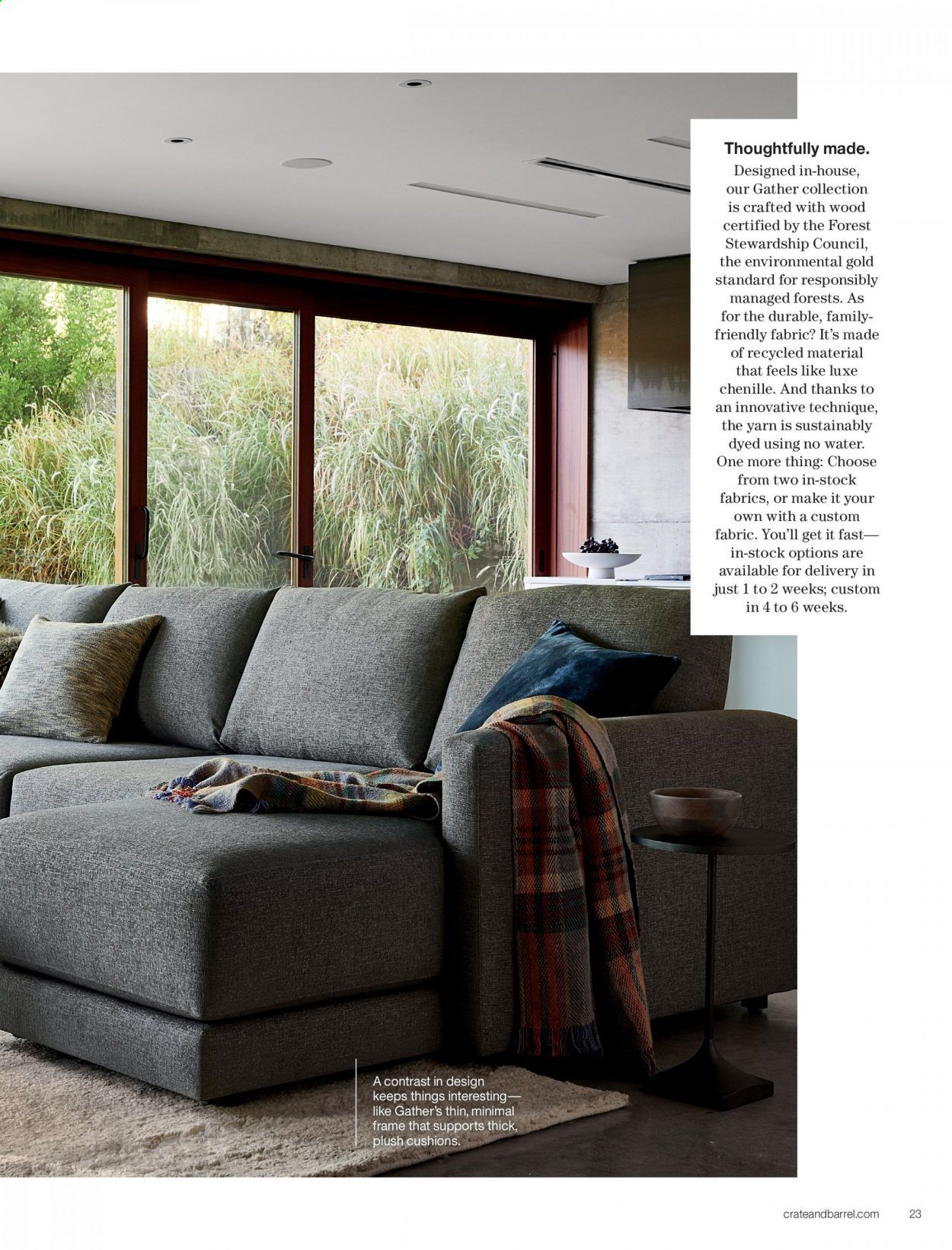 Crate & Barrel Weekly Ad & Flyer April 2 to 16