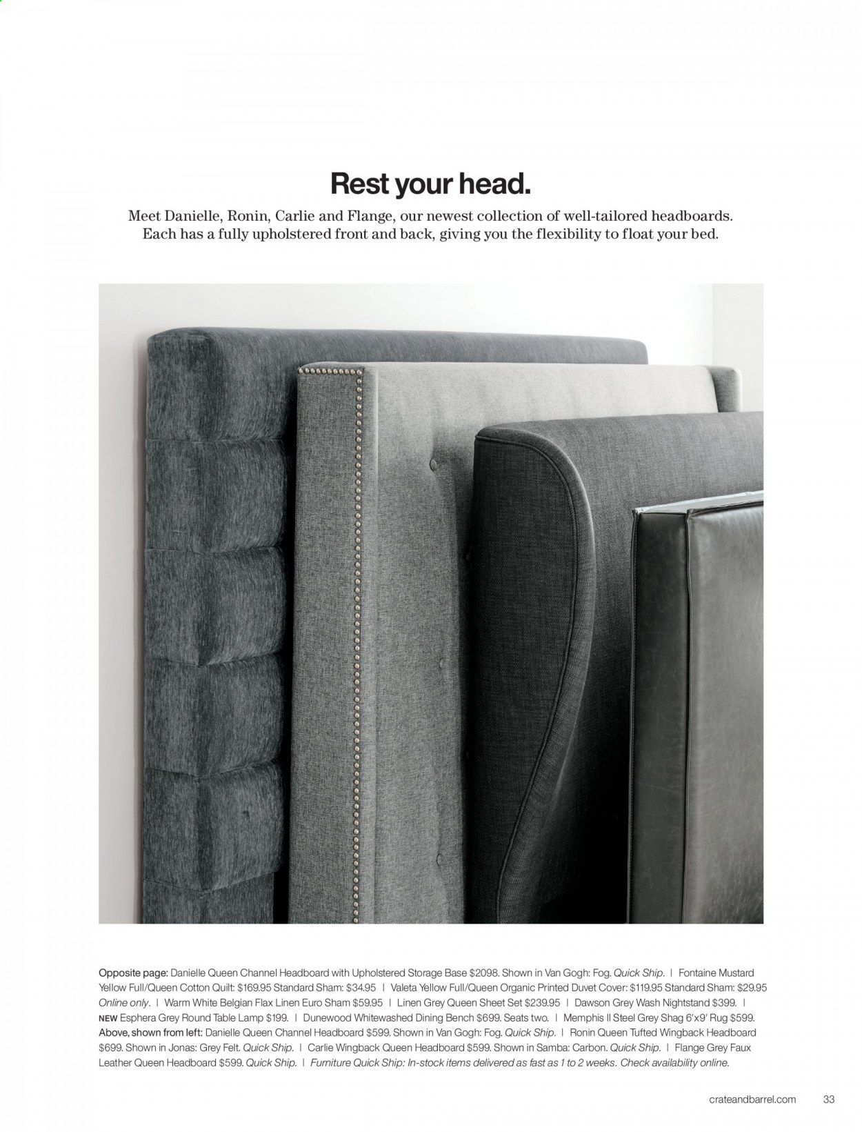 Crate & Barrel Weekly Ad & Flyer April 2 to 16