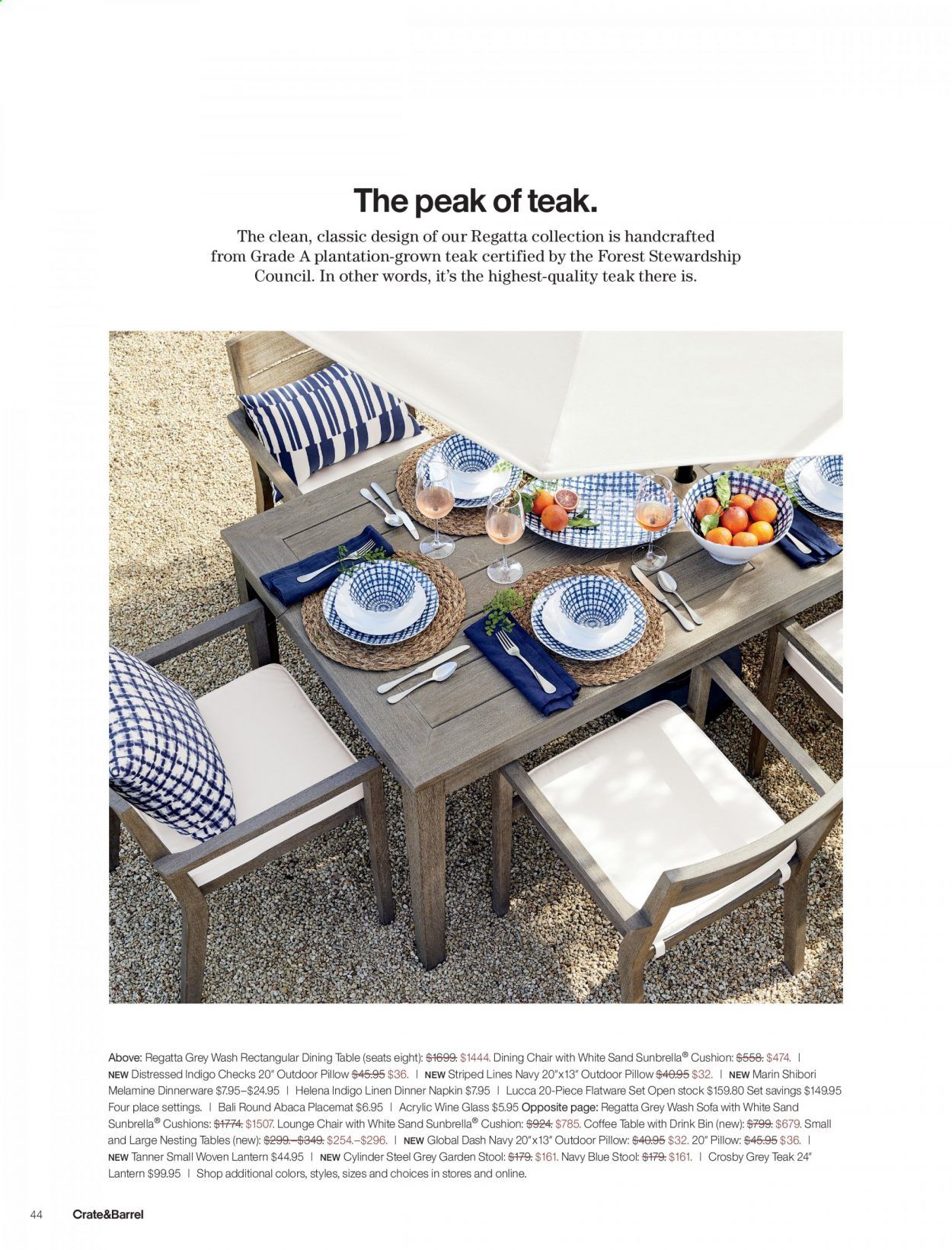 Crate & Barrel Weekly Ad & Flyer April 2 to 16