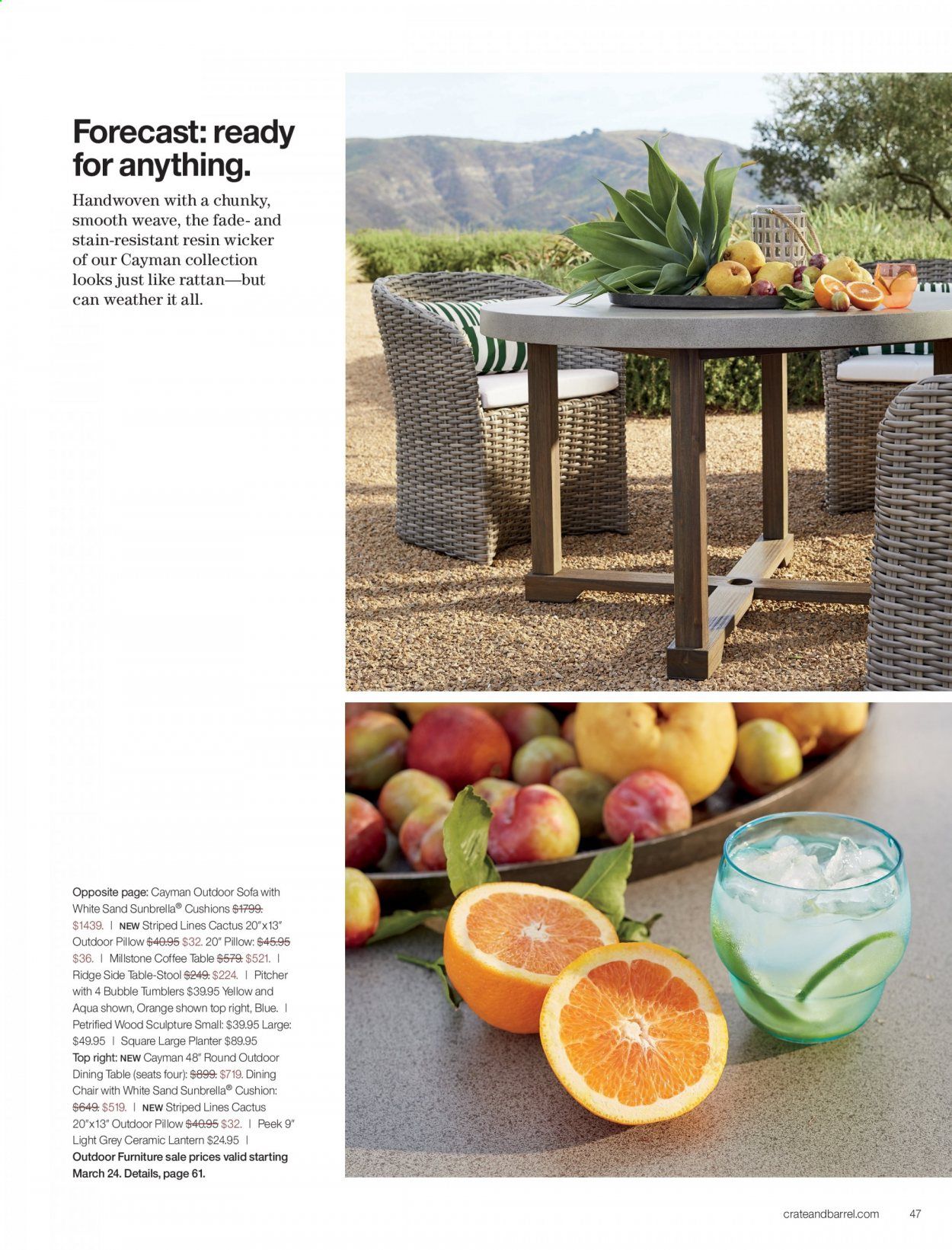 Crate & Barrel Weekly Ad & Flyer April 2 to 16