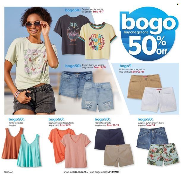 Bealls Florida (FL) Weekly Ad Flyer July 6 to July 13