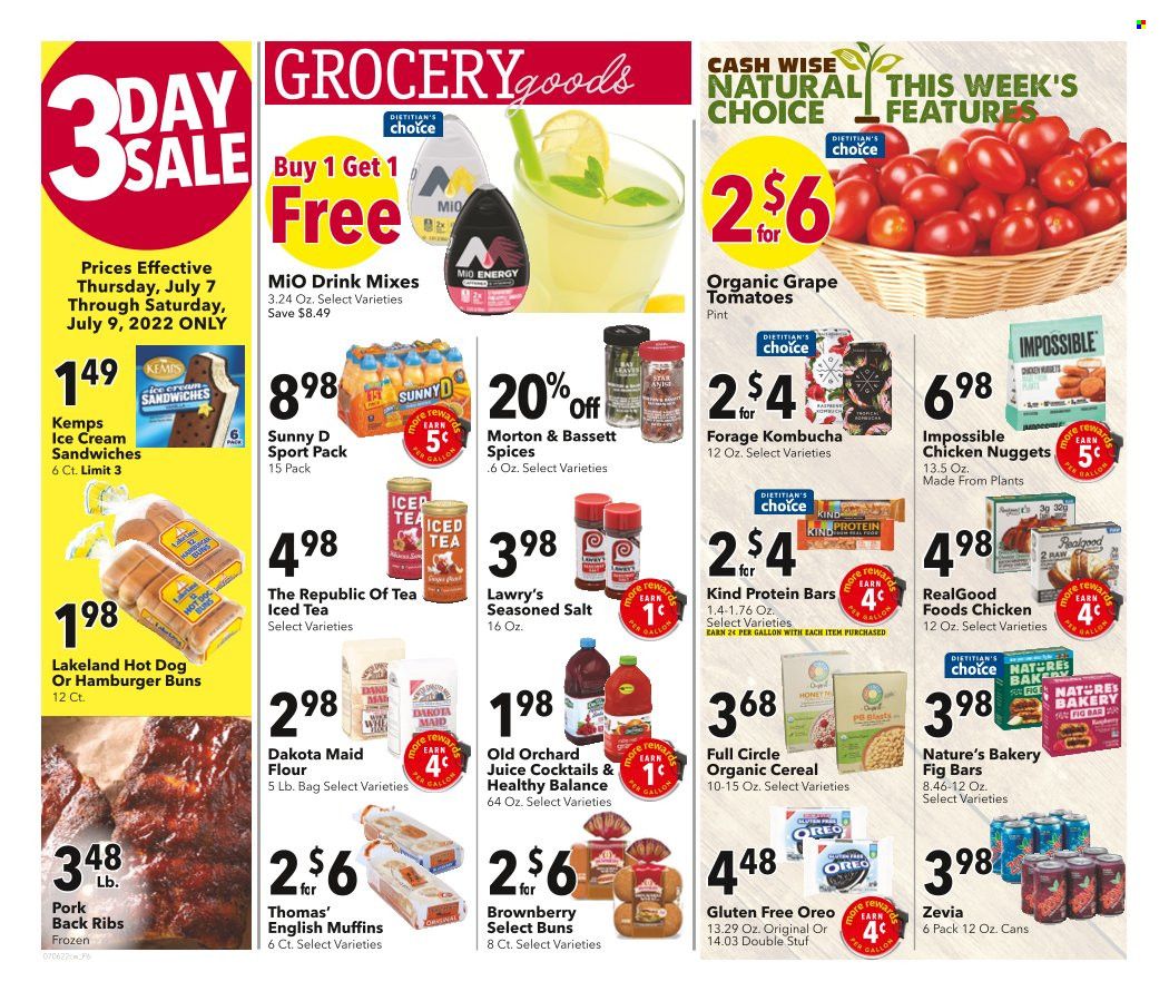 Cash Wise (MN, ND) Weekly Ad Flyer July 6 to July 13