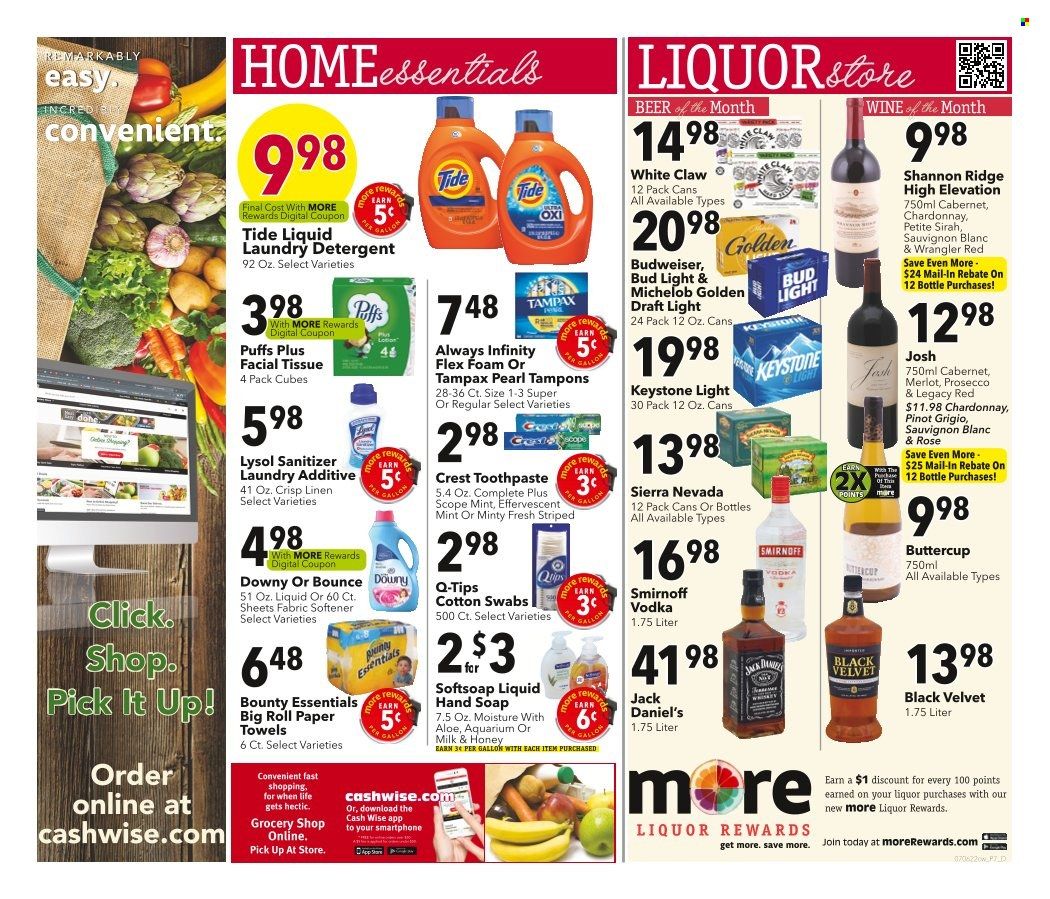 Cash Wise (MN, ND) Weekly Ad Flyer July 6 to July 13