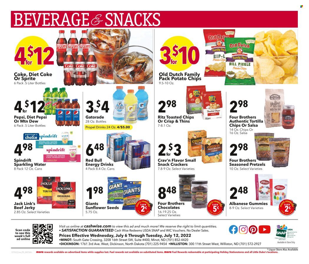 Cash Wise (MN, ND) Weekly Ad Flyer July 6 to July 13