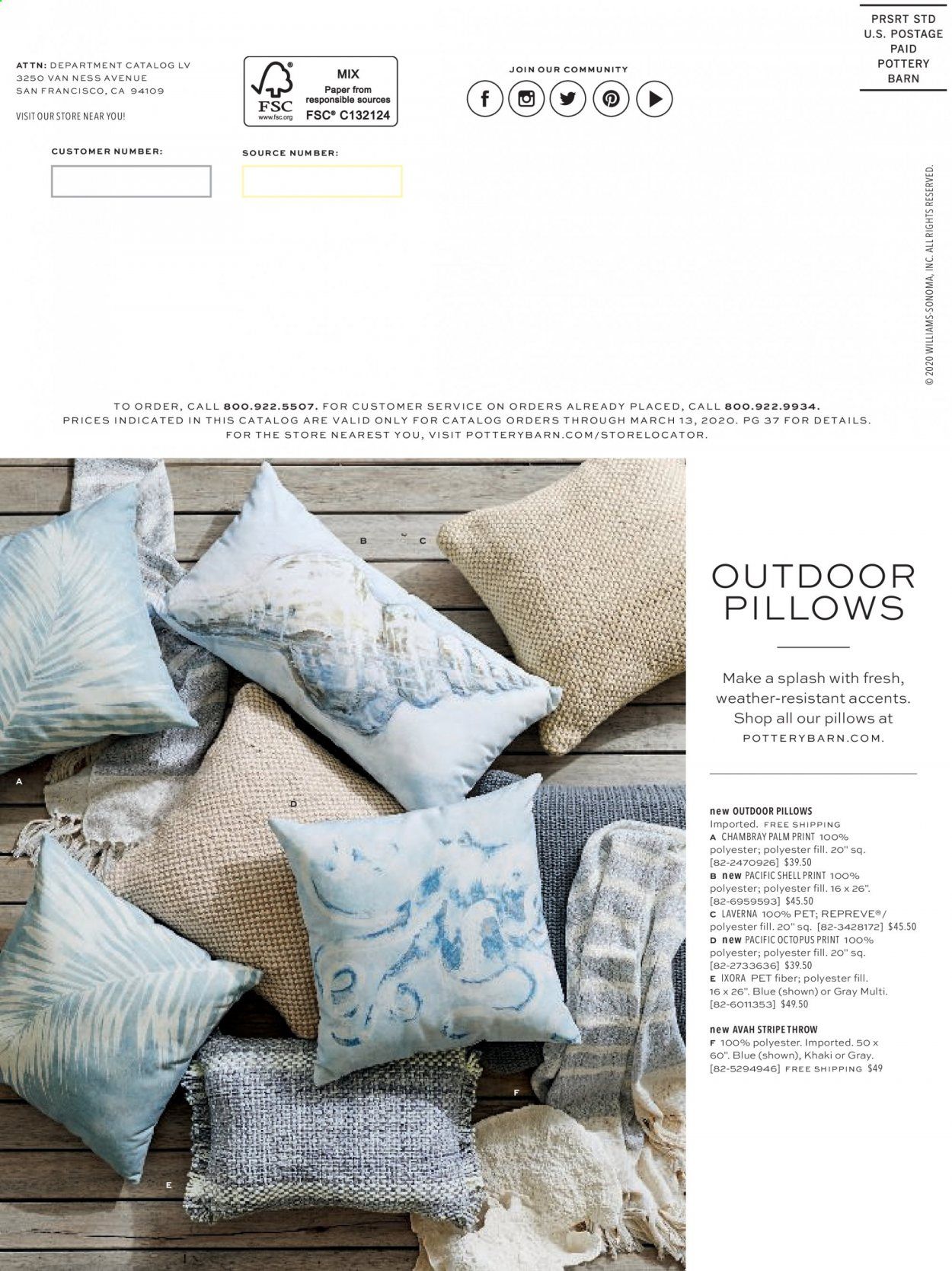 Pottery Barn Weekly Ad & Flyer April 2 to 16