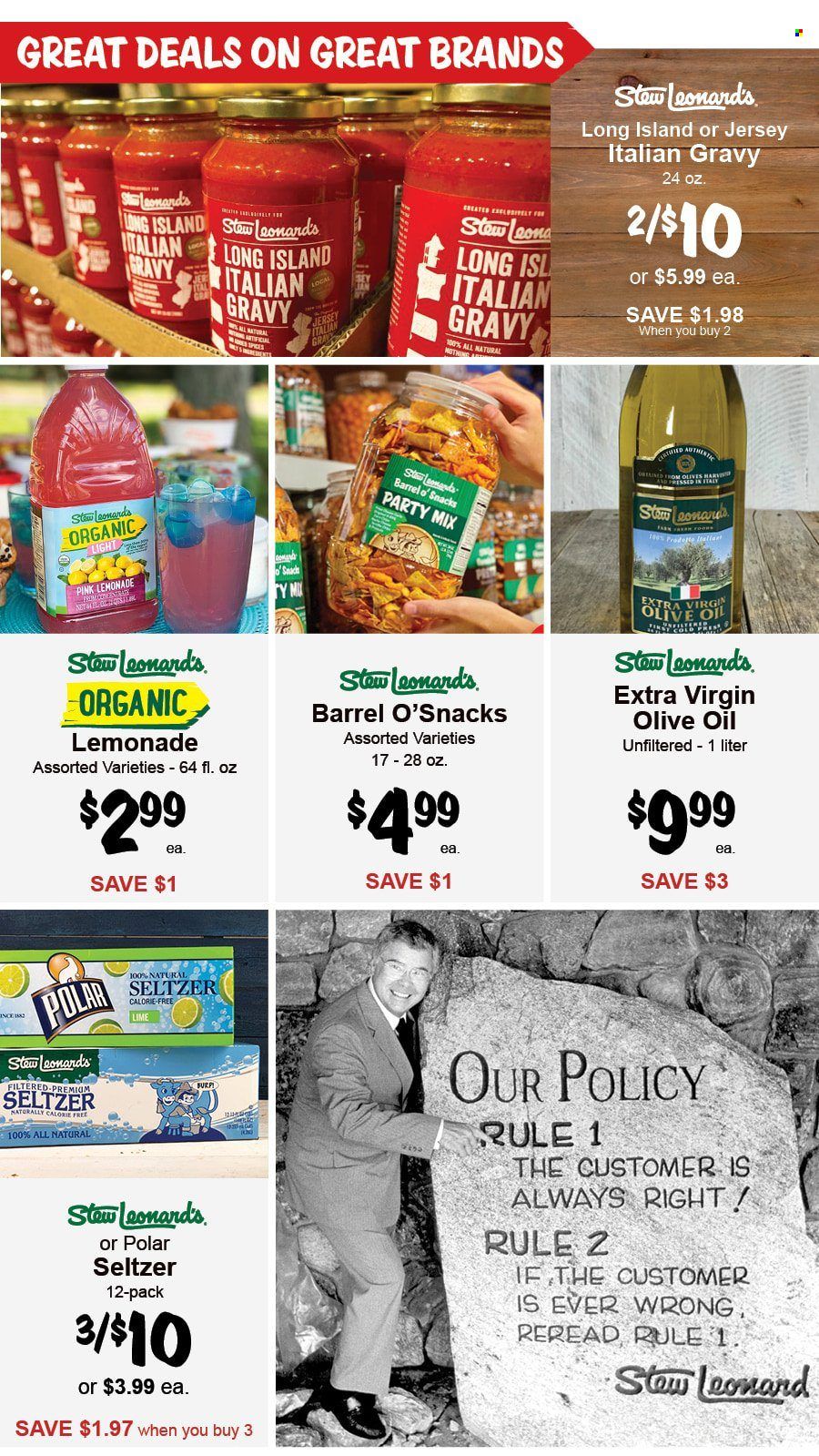 Stew Leonard's (CT, NJ, NY) Weekly Ad Flyer July 6 to July 13