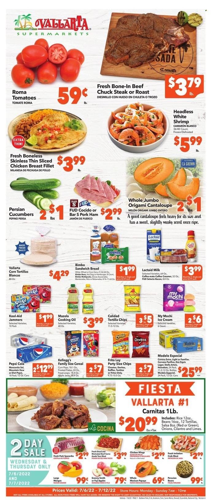 Vallarta (CA) Weekly Ad Flyer July 6 to July 13