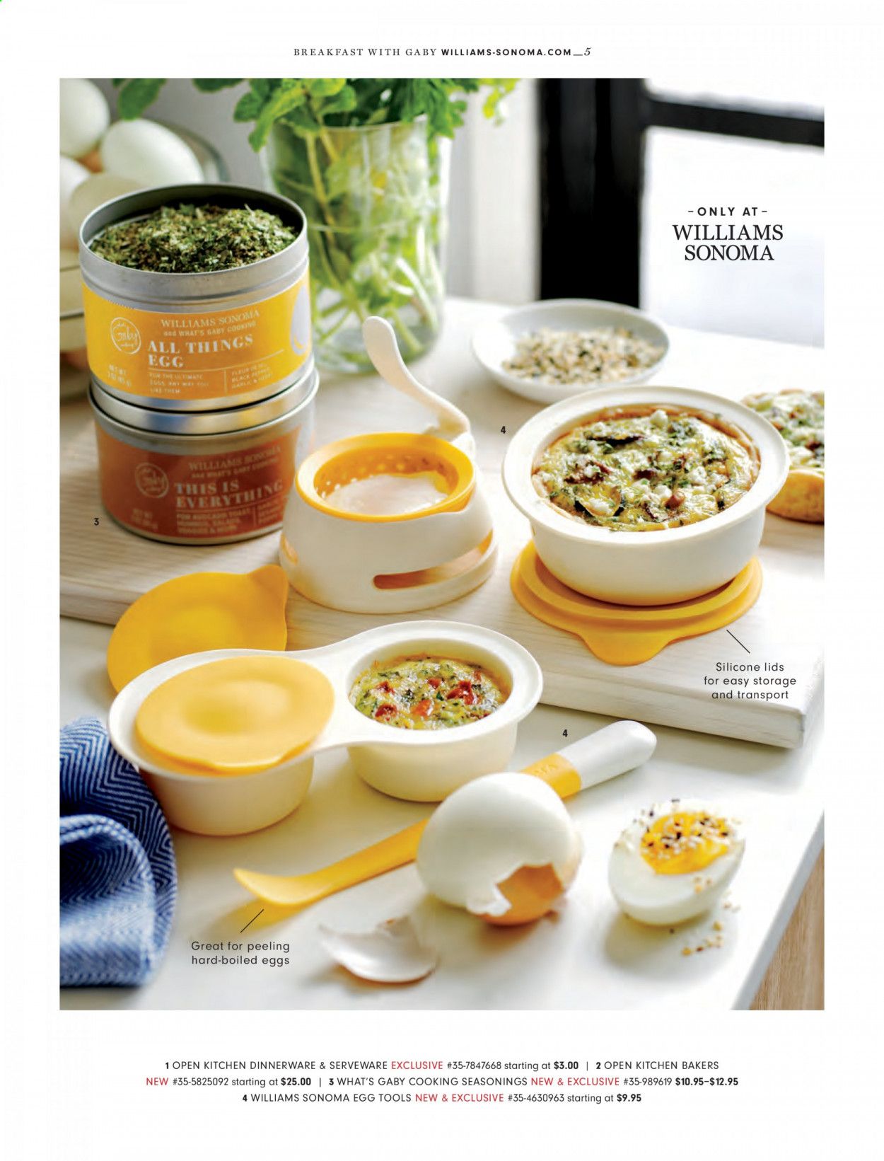 Williams-Sonoma Weekly Ad & Flyer April 1 to 30