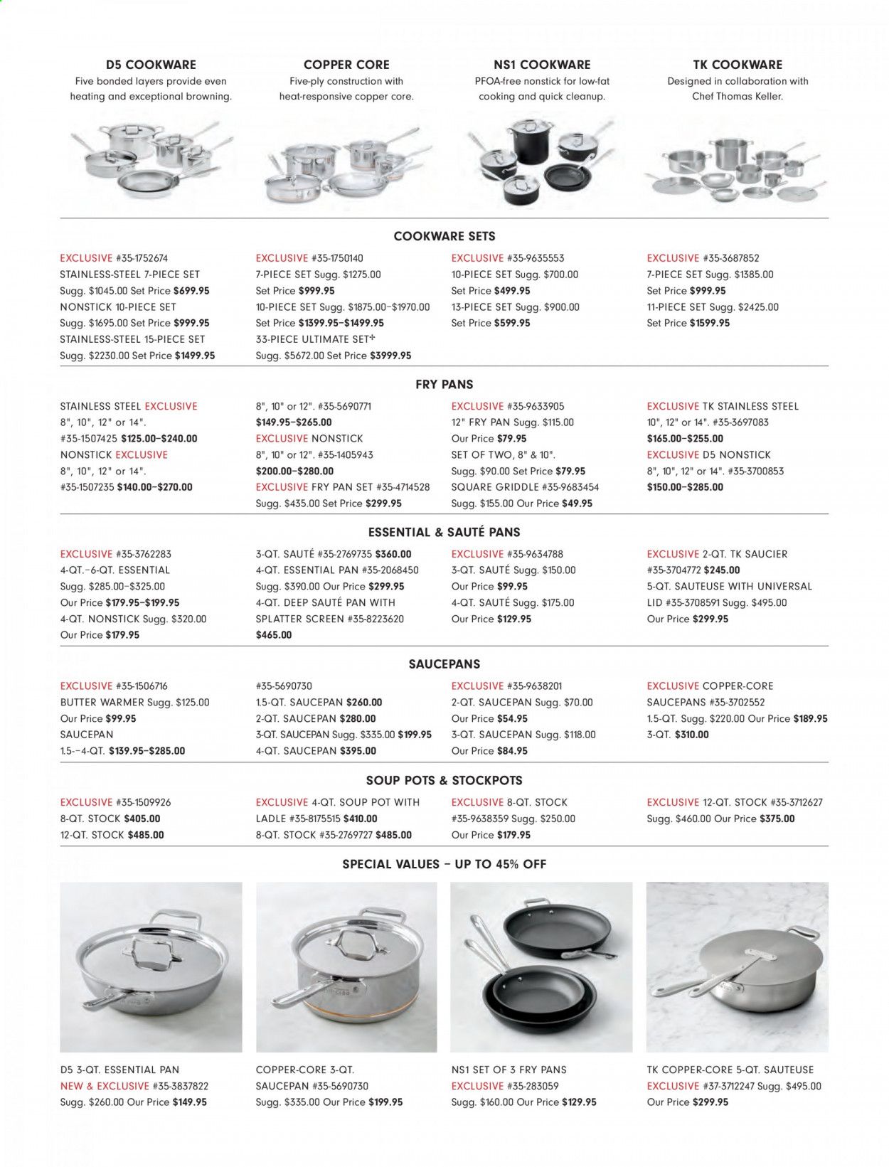 Williams-Sonoma Weekly Ad & Flyer April 1 to 30