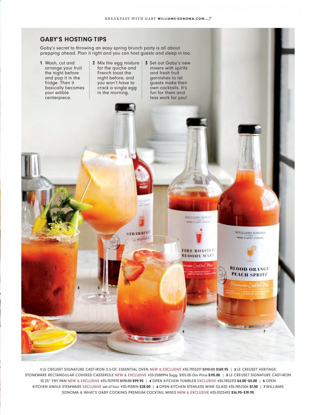 Williams-Sonoma Weekly Ad & Flyer April 1 to 30