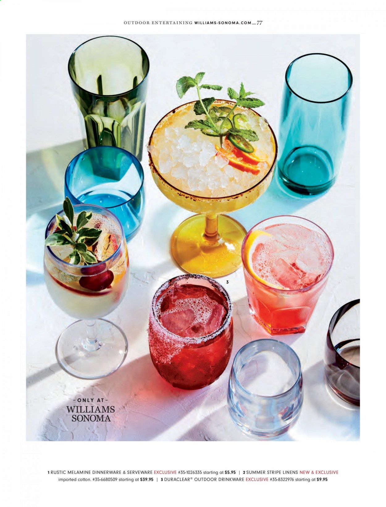 Williams-Sonoma Weekly Ad & Flyer April 1 to 30