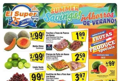 El Super (CA, NM, NV, TX) Weekly Ad Flyer July 7 to July 14