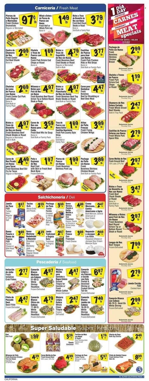 El Super (CA, NM, NV, TX) Weekly Ad Flyer July 7 to July 14