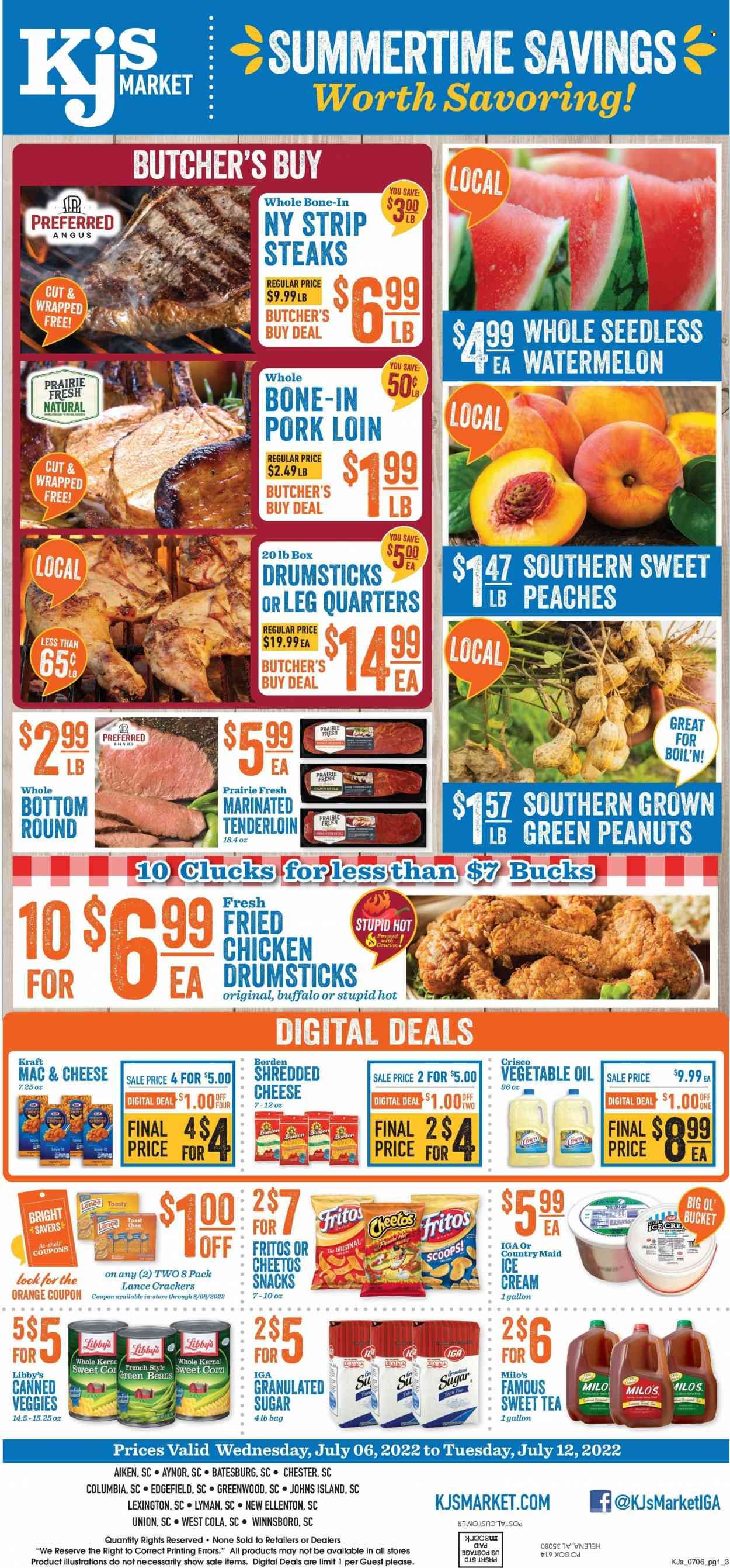 KJ´s Market (GA, SC) Weekly Ad Flyer July 7 to July 14