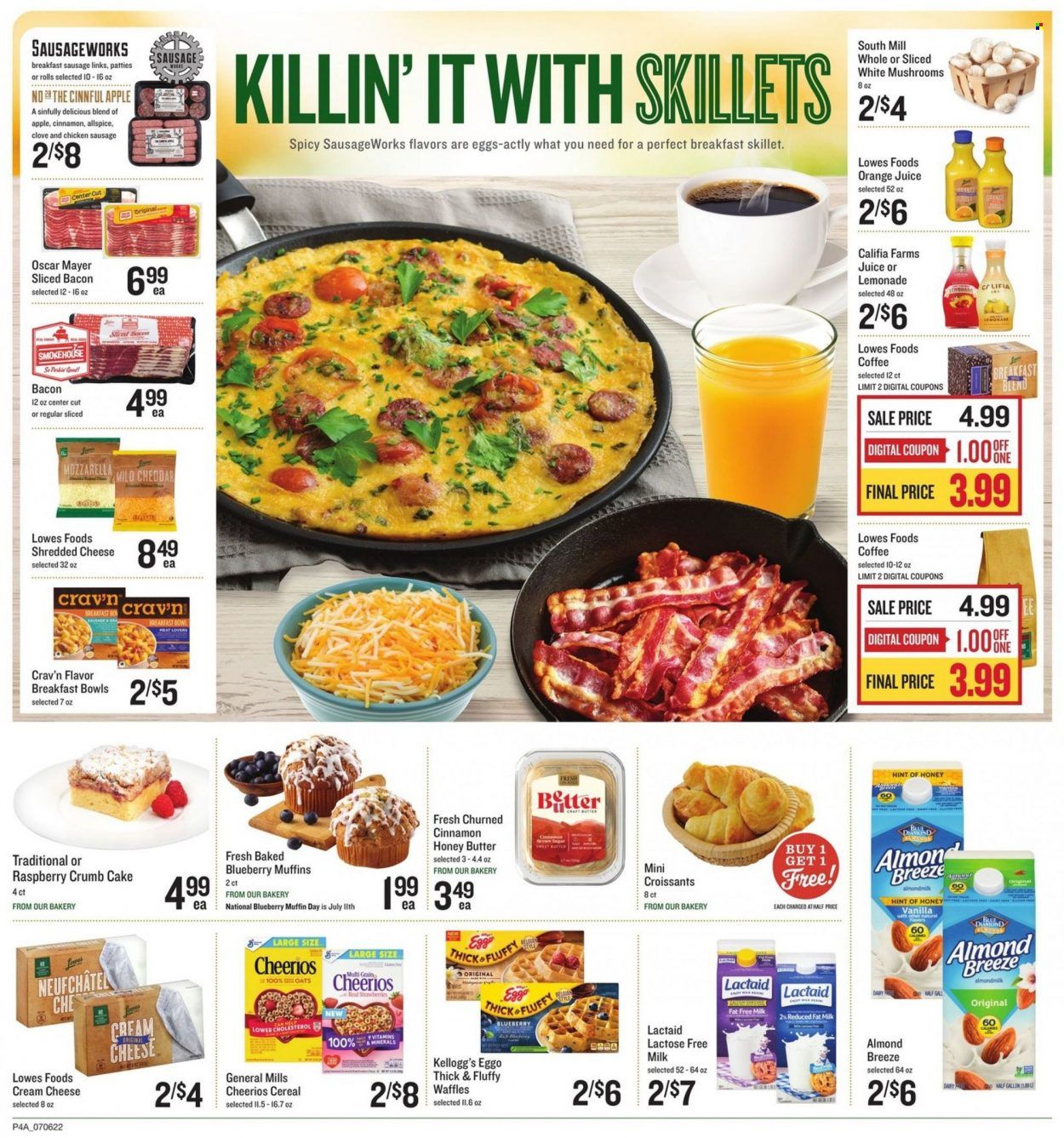Lowes Foods (NC, SC) Weekly Ad Flyer July 7 to July 14