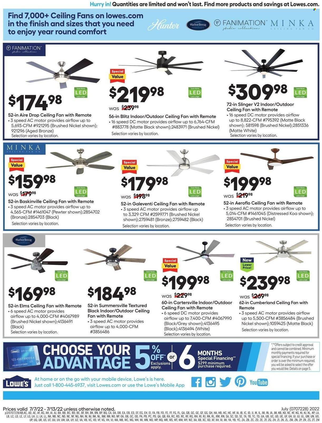 Lowe's Weekly Ad Flyer July 7 to July 14