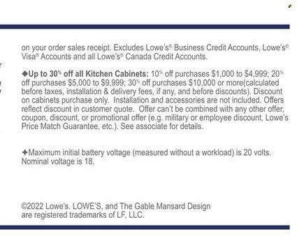 Lowe's Weekly Ad Flyer July 7 to July 14