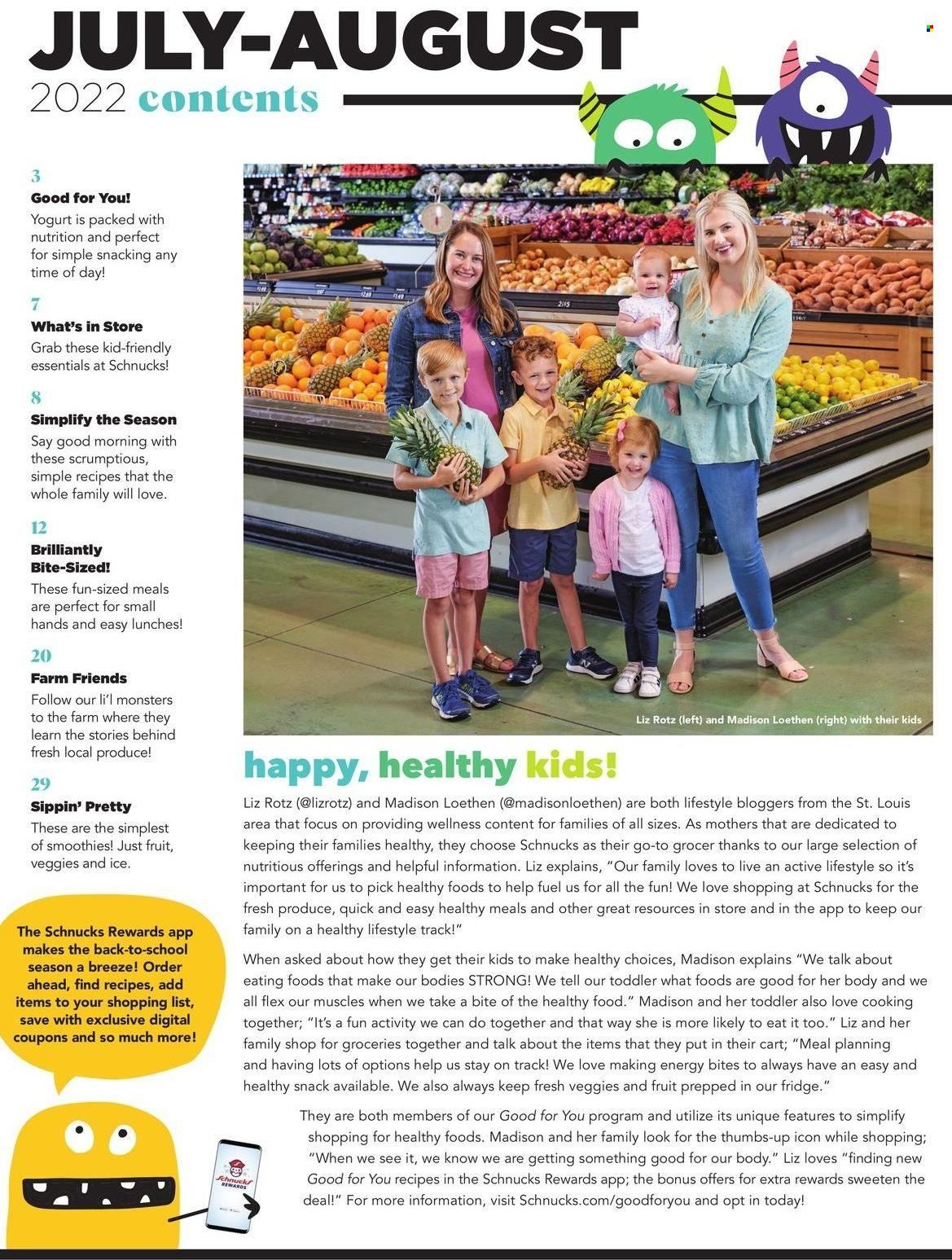 Schnucks (IA, IL, IN, MO) Weekly Ad Flyer Specials July 1 to August 31, 2022