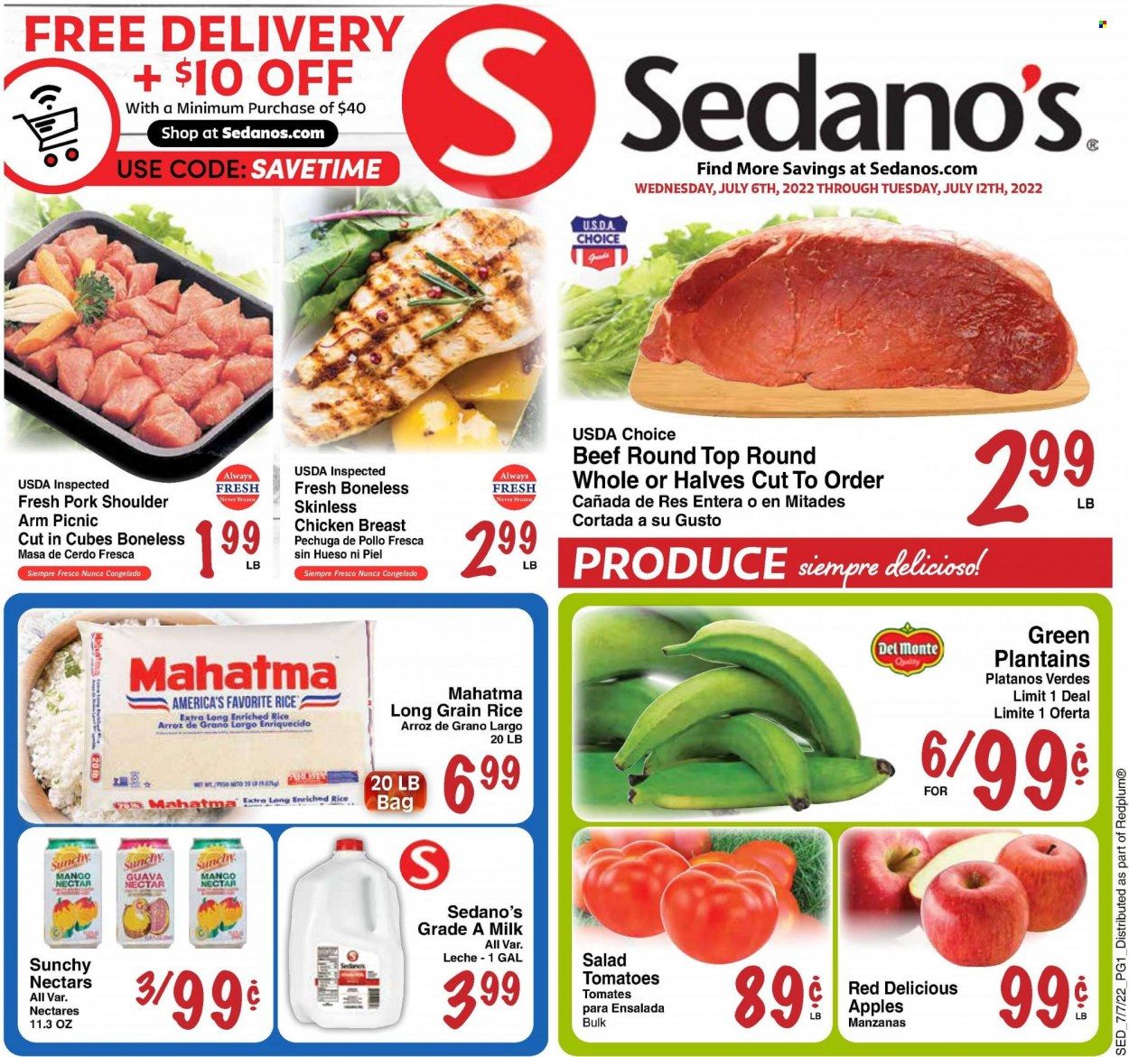 Sedano's (FL) Weekly Ad Flyer July 7 to July 14