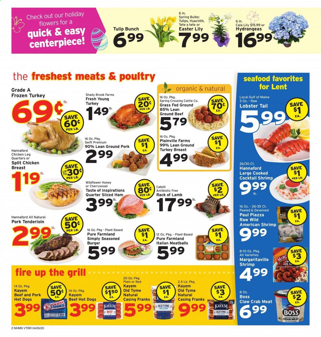 Hannaford Weekly Ad & Flyer April 5 to 11