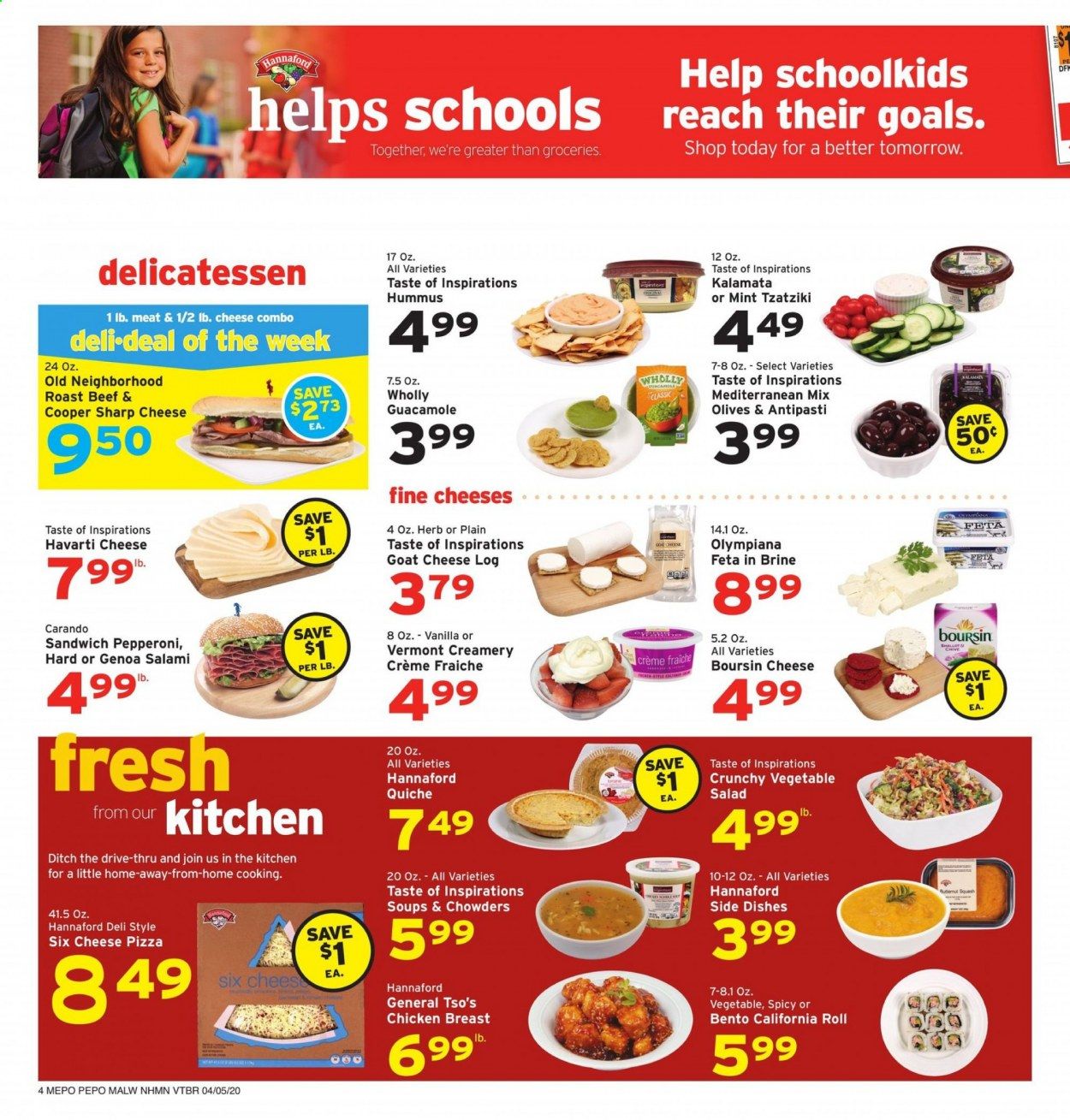 Hannaford Weekly Ad & Flyer April 5 to 11