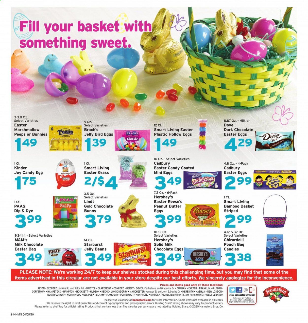 Hannaford Weekly Ad & Flyer April 5 to 11