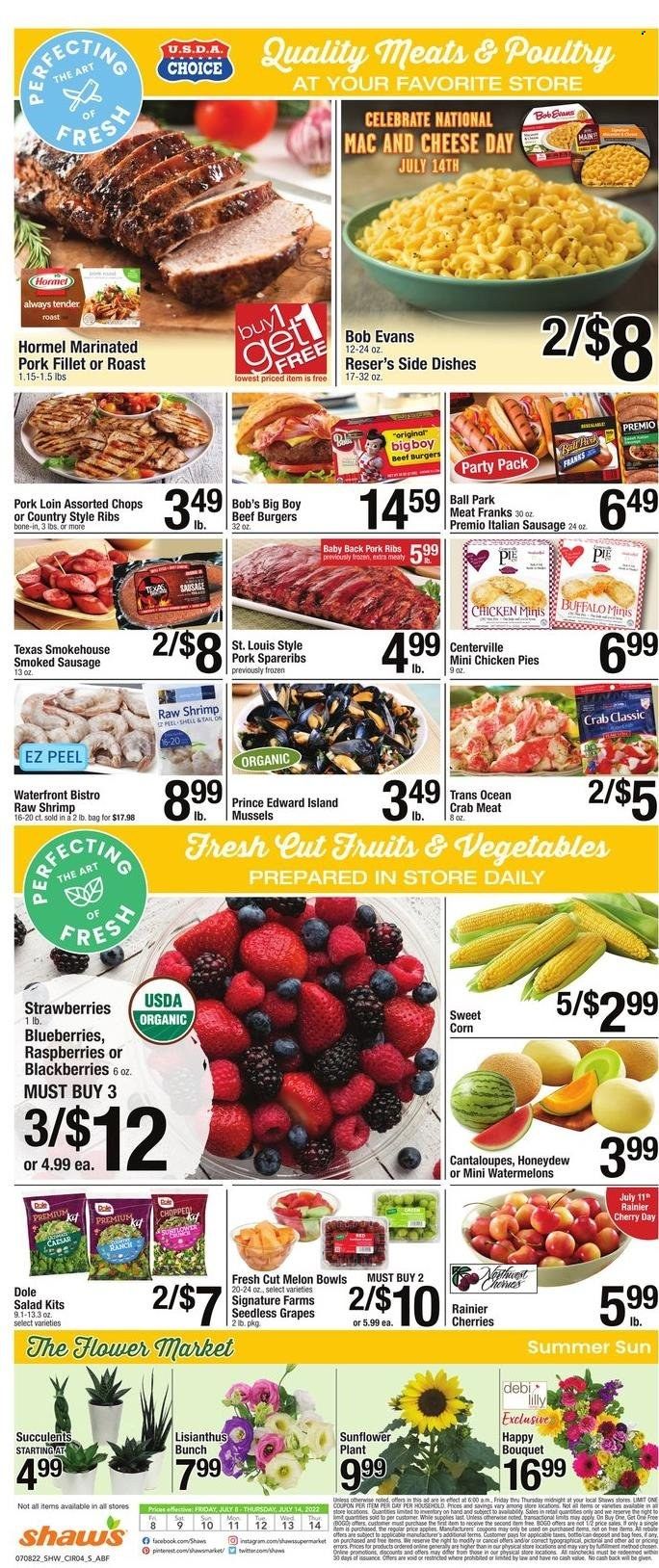 Shaw’s (MA, ME, NH, RI, VT) Weekly Ad Flyer July 7 to July 14