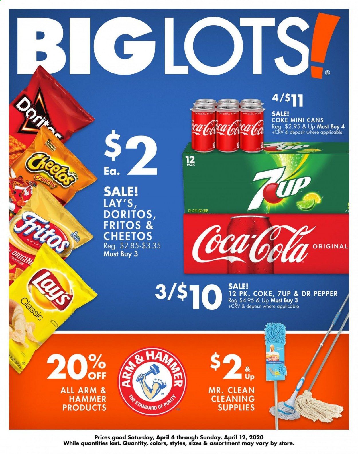 Big Lots Weekly Ad & Flyer April 4 to 12